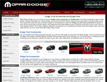 Tablet Screenshot of mopardodge.com